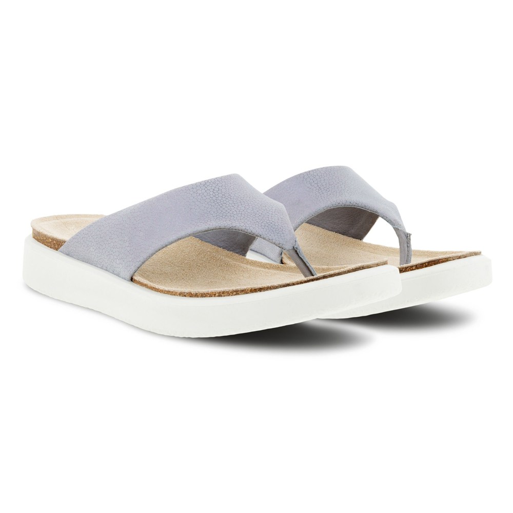 Sandalias Mujer - ECCO Corksphere Thong - Grises - GMB374502